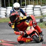 Ani silný déšť neohrozil mezinárodní šampionát malých motorek