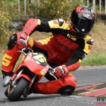 Ani silný déšť neohrozil mezinárodní šampionát malých motorek