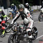 Ani silný déšť neohrozil mezinárodní šampionát malých motorek