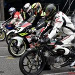 Ani silný déšť neohrozil mezinárodní šampionát malých motorek