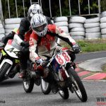 Ani silný déšť neohrozil mezinárodní šampionát malých motorek