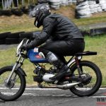 Ani silný déšť neohrozil mezinárodní šampionát malých motorek