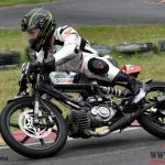 Ani silný déšť neohrozil mezinárodní šampionát malých motorek
