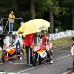 Ani silný déšť neohrozil mezinárodní šampionát malých motorek