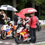 Ani silný déšť neohrozil mezinárodní šampionát malých motorek