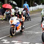 Ani silný déšť neohrozil mezinárodní šampionát malých motorek