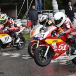 Ani silný déšť neohrozil mezinárodní šampionát malých motorek