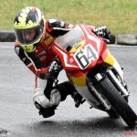 Ani silný déšť neohrozil mezinárodní šampionát malých motorek