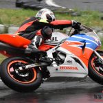 Ani silný déšť neohrozil mezinárodní šampionát malých motorek