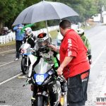 Ani silný déšť neohrozil mezinárodní šampionát malých motorek