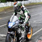 Ani silný déšť neohrozil mezinárodní šampionát malých motorek