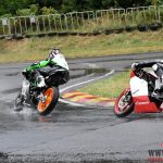 Ani silný déšť neohrozil mezinárodní šampionát malých motorek