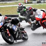Ani silný déšť neohrozil mezinárodní šampionát malých motorek