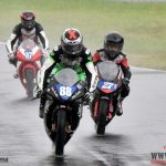 Ani silný déšť neohrozil mezinárodní šampionát malých motorek