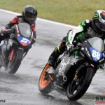 Ani silný déšť neohrozil mezinárodní šampionát malých motorek