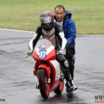 Ani silný déšť neohrozil mezinárodní šampionát malých motorek