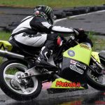 Ani silný déšť neohrozil mezinárodní šampionát malých motorek
