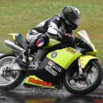 Ani silný déšť neohrozil mezinárodní šampionát malých motorek