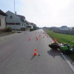 Třiačtyřicátá oběť na jihočeských silnicích. Cyklista po střetu s motocyklem v nemocnici zemřel