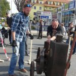 V tělocvičně lze obdivovat naleštěné historické motocykly