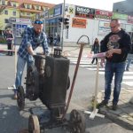 V tělocvičně lze obdivovat naleštěné historické motocykly