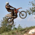Motokrosová legenda závodila v Klukách