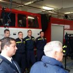 Frymburské hasiče navštívil dnes předseda sněmovny Jan Hamáček