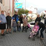 U kostela se vzpomínalo na prezidenta Václava Havla