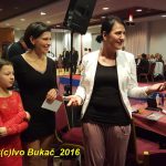 Šaty Petry Brzkové na společenském večeru okouzlily