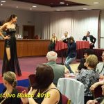 Šaty Petry Brzkové na společenském večeru okouzlily