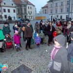 Děti v Táboře přivítaly Martina na bílém koni