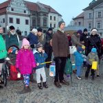Děti v Táboře přivítaly Martina na bílém koni