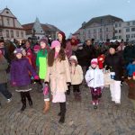 Děti v Táboře přivítaly Martina na bílém koni