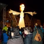 Vánoční strom už září na náměstí v Táboře