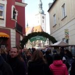 Vánoční trh v Táboře měl velikonoční počasí a obrovskou návštěvnost