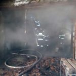 Ve Vlkovicích hořela v noci stodola, škoda je 500 000