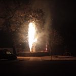 Chýnovští přivítali rok 2017 ohňostrojem na náměstí