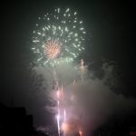 Nebe nad Protivínem rozzářil novoroční ohňostroj