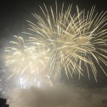 Nebe nad Protivínem rozzářil novoroční ohňostroj