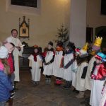 Tříkrálový koncert v kostele a požehnání koledníkům