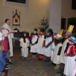 Tříkrálový koncert v kostele a požehnání koledníkům
