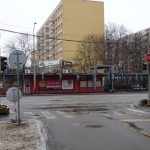 U IGY v Českých Budějovicích je uzavřen vjezd do Pekárenské ulice