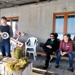 Modelářům sníh nevadí. Létáním na lyžích se v Táboře bavili celý den