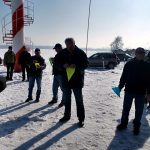 Modelářům sníh nevadí. Létáním na lyžích se v Táboře bavili celý den