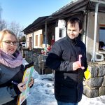 Modelářům sníh nevadí. Létáním na lyžích se v Táboře bavili celý den