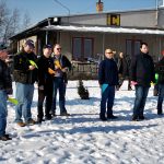 Modelářům sníh nevadí. Létáním na lyžích se v Táboře bavili celý den