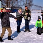 Modelářům sníh nevadí. Létáním na lyžích se v Táboře bavili celý den