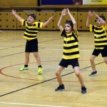 Zaplněná sportovní hala tleskala milevským sokolům