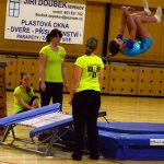 Zaplněná sportovní hala tleskala milevským sokolům