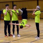 Zaplněná sportovní hala tleskala milevským sokolům